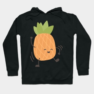 Squishy Cute Kawaii Pineapple, me Squishies Holiday Team Hoodie